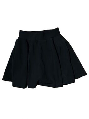 New Mix Classic Black Athletic Circle  Pocket Skater Skort Size Small